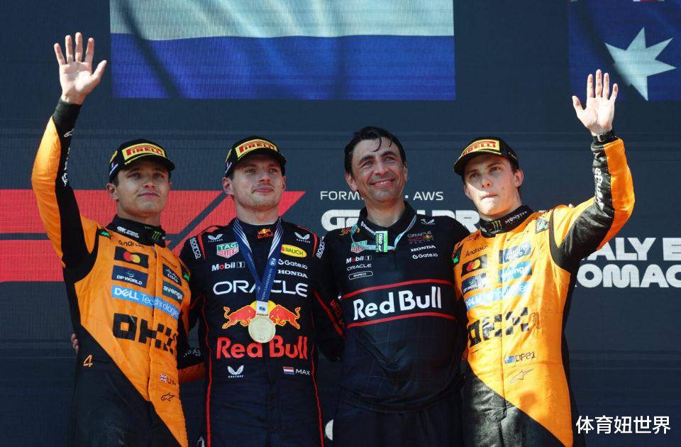 关于红牛二队轻取索伯车队，诺里斯统治全场的信息